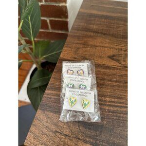Krewe of Cleopatra earrings three-piece NEW